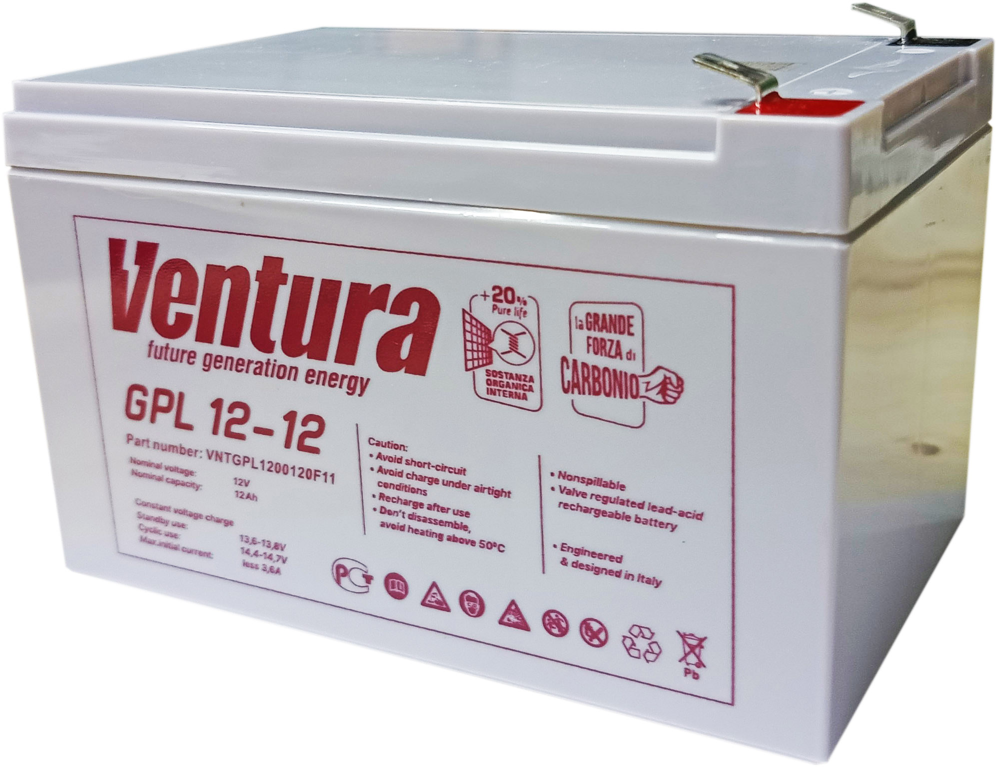 Батарея акумуляторна VENTURA GPL 12-12 (1042424)